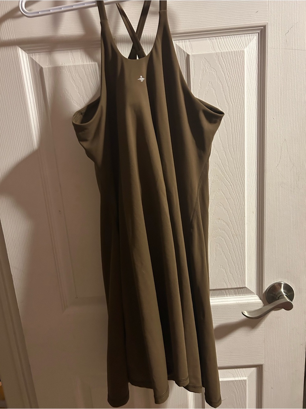 HALARA SoftlyZero backless Easy Peezy Dress - Chestnut - Picture 3 of 4